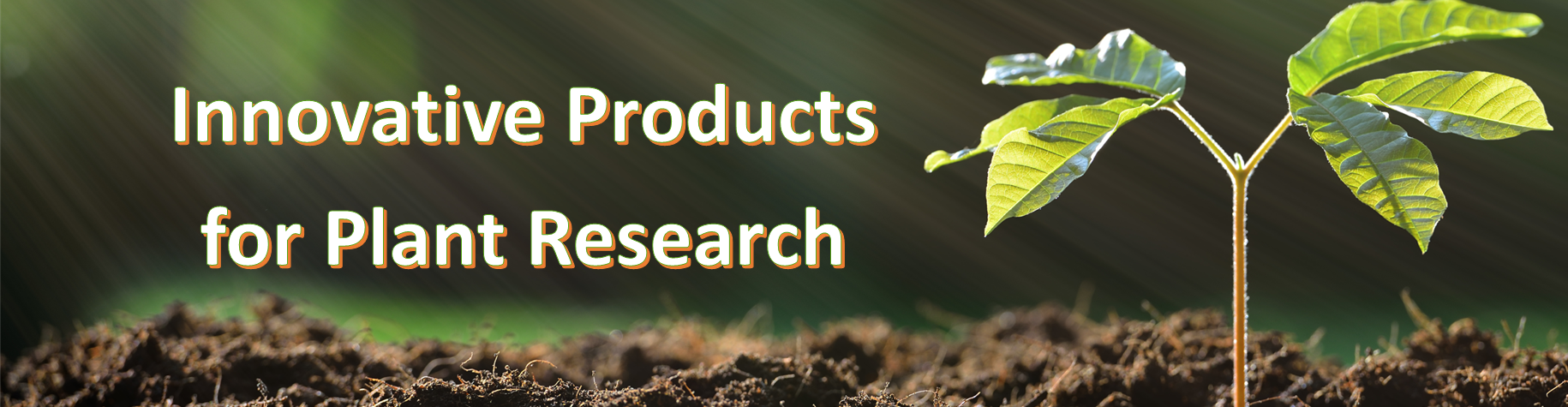 innovative producs for plant research