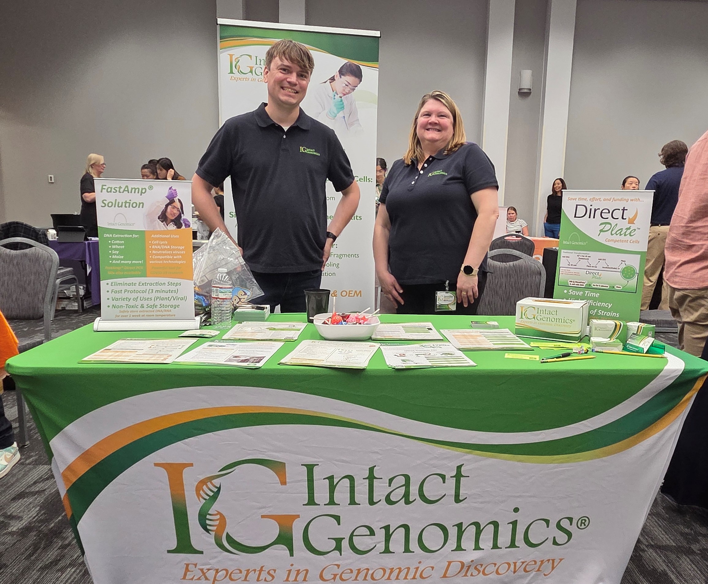 Intact Genomics at Life Science Exhibit