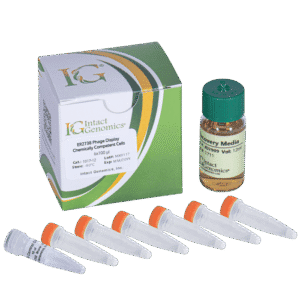 Intact Genomics packaging and lab tubes.