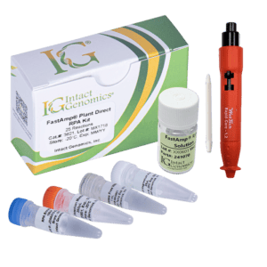 Laboratory kit with microtubes and solution
