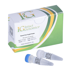 Box and vials of Intact Genomics