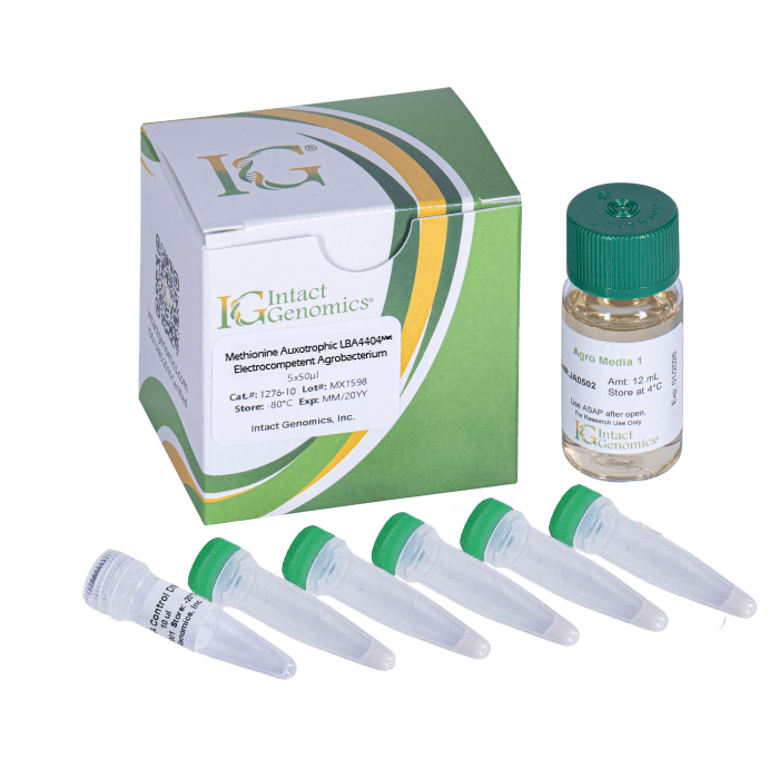 Genomics lab kit with vials