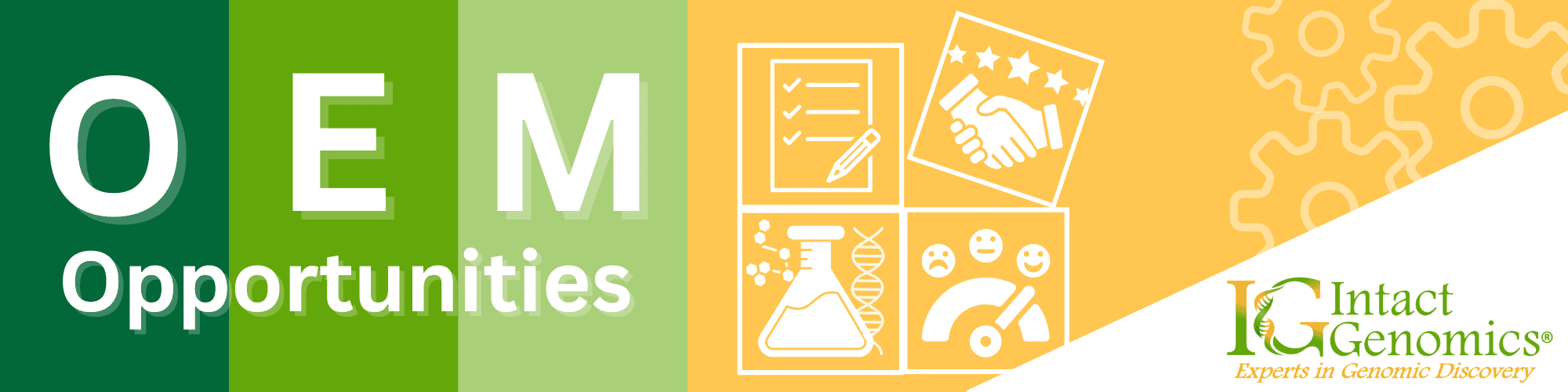 Intact Genomics logo and graphics