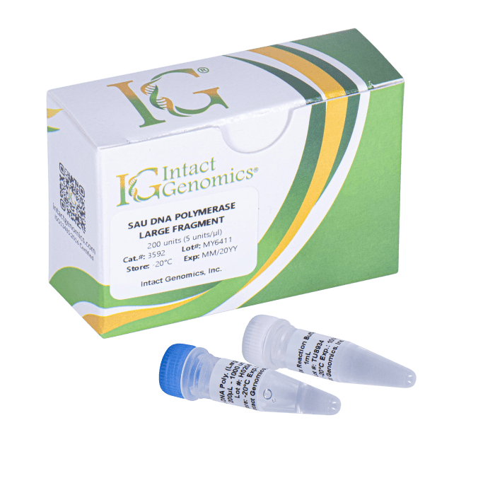 Intact Genomics packaging and vials
