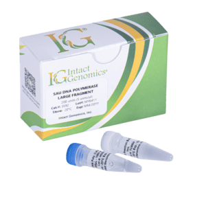 Intact Genomics product box and tubes